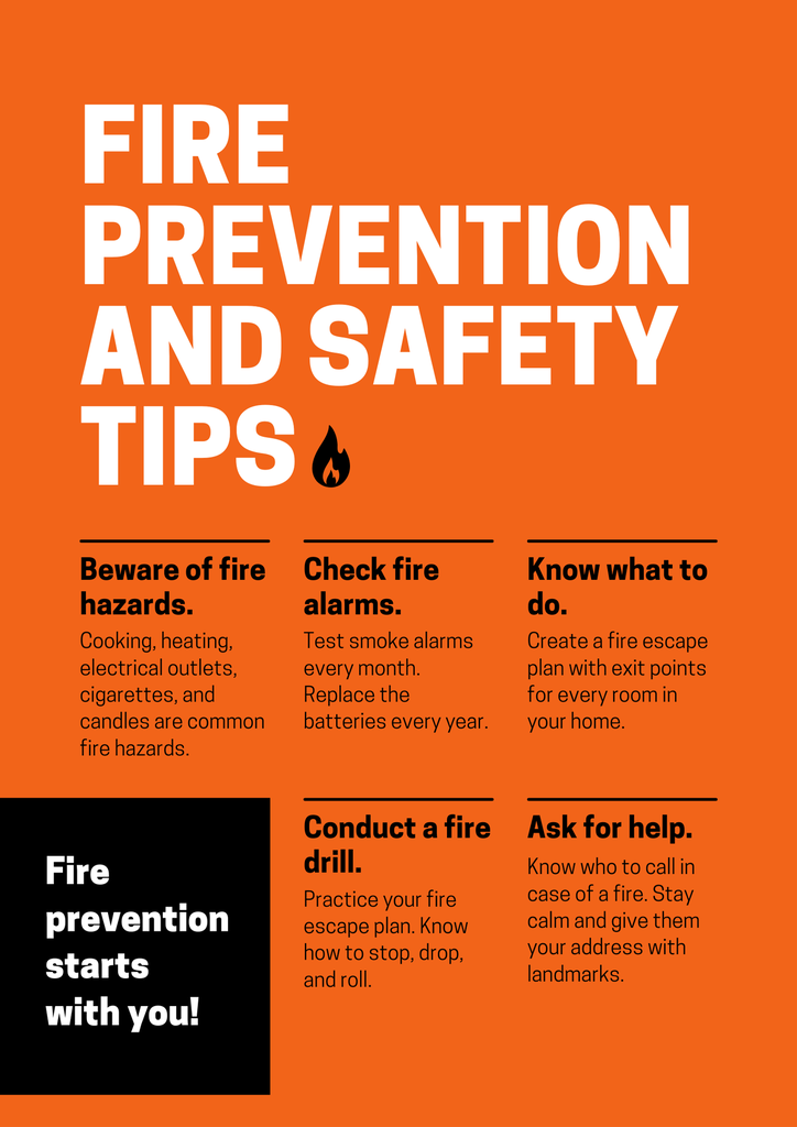 Tips preventie brand (Engelstalig - PNG)